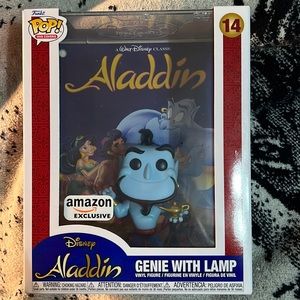 Funko Pop Disney Aladdin VHS Amazon Exclusive Genie with Lamp #14